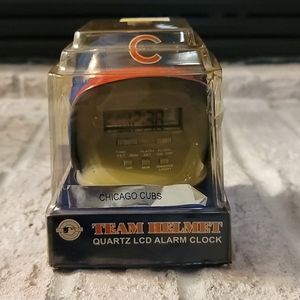 Chicago Cubs LCD Clock replica of Batter Helmet
